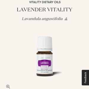 Young Living Lavender Vitality 5ml unopened